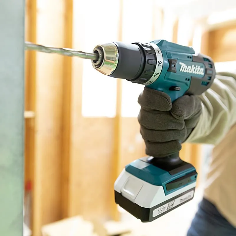 Makita 18V Li-ion 13 mm (1/2") Cordless Drill Driver (Bare Tool), DF488DZ