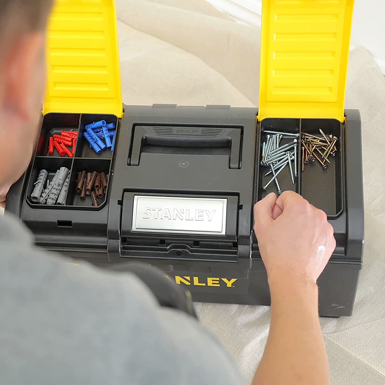 Stanley 24 Inch One Touch Tool Box, 1-79-218