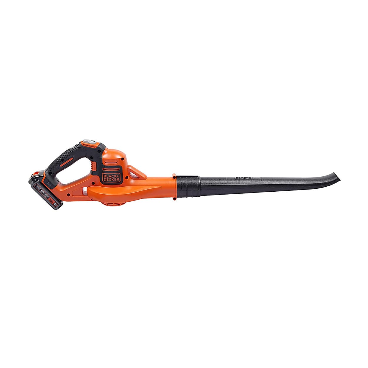 Black+Decker 18V Lithium-ion Cordless Power Boost Leaf Blower With 1x2.0 Ah Battery & Charger, GWC1820PCF-B1