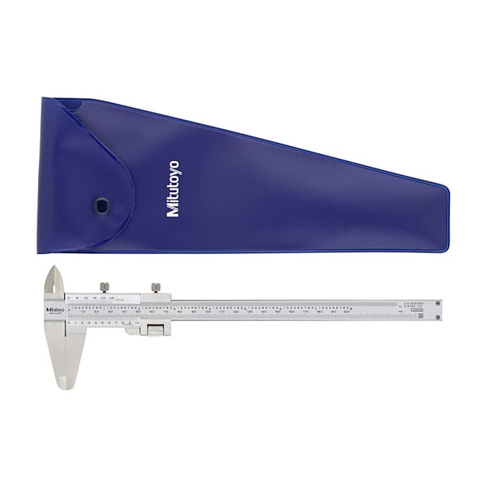 Mitutoyo 180 mm / 7 inch Vernier Caliper With Fine Adjustment, 532-120