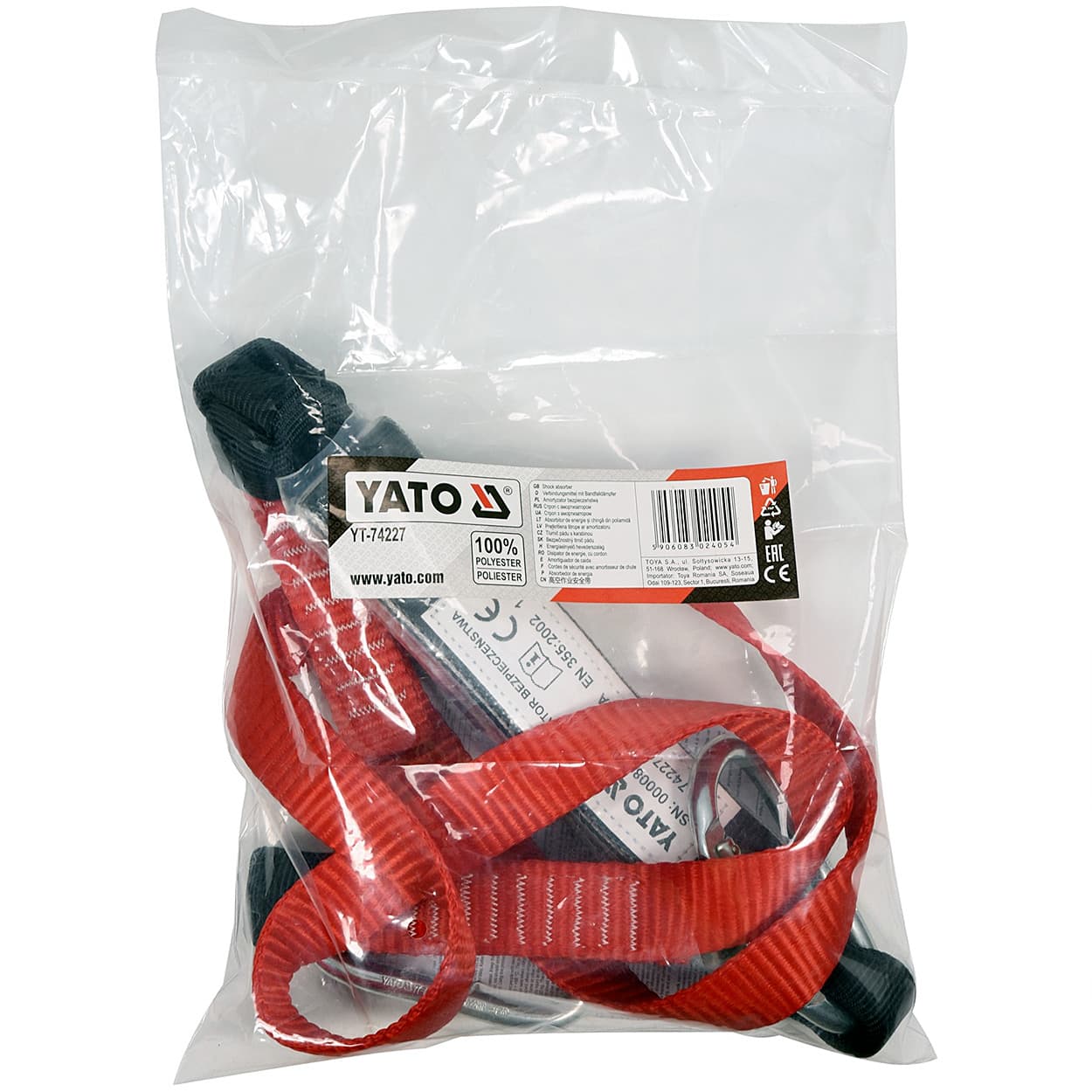Yato length 1800 mm Safety Shock Absorber With Tape, YT-74227