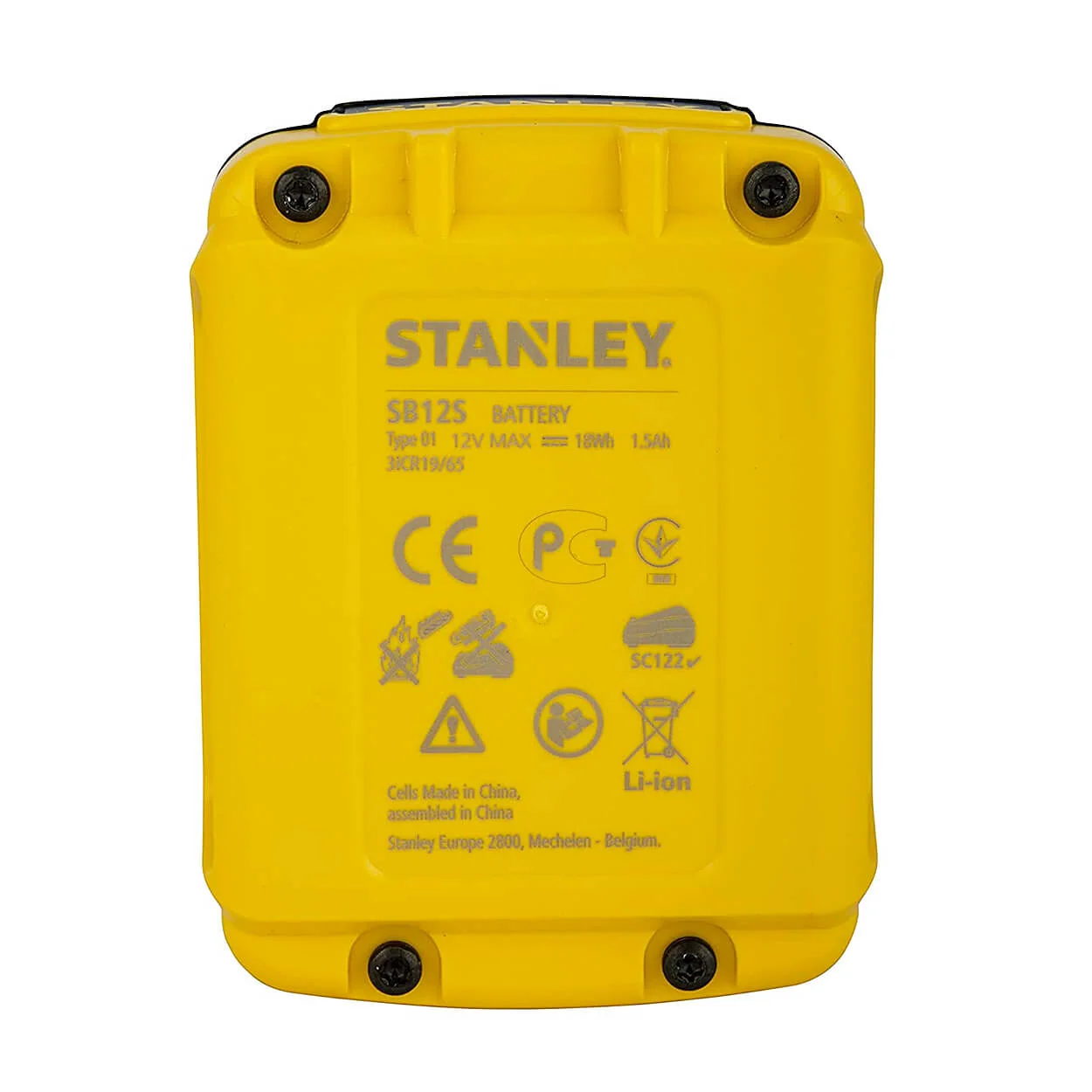 Stanley 10.8V / 1.5 Ah Battery Pack, SB12S