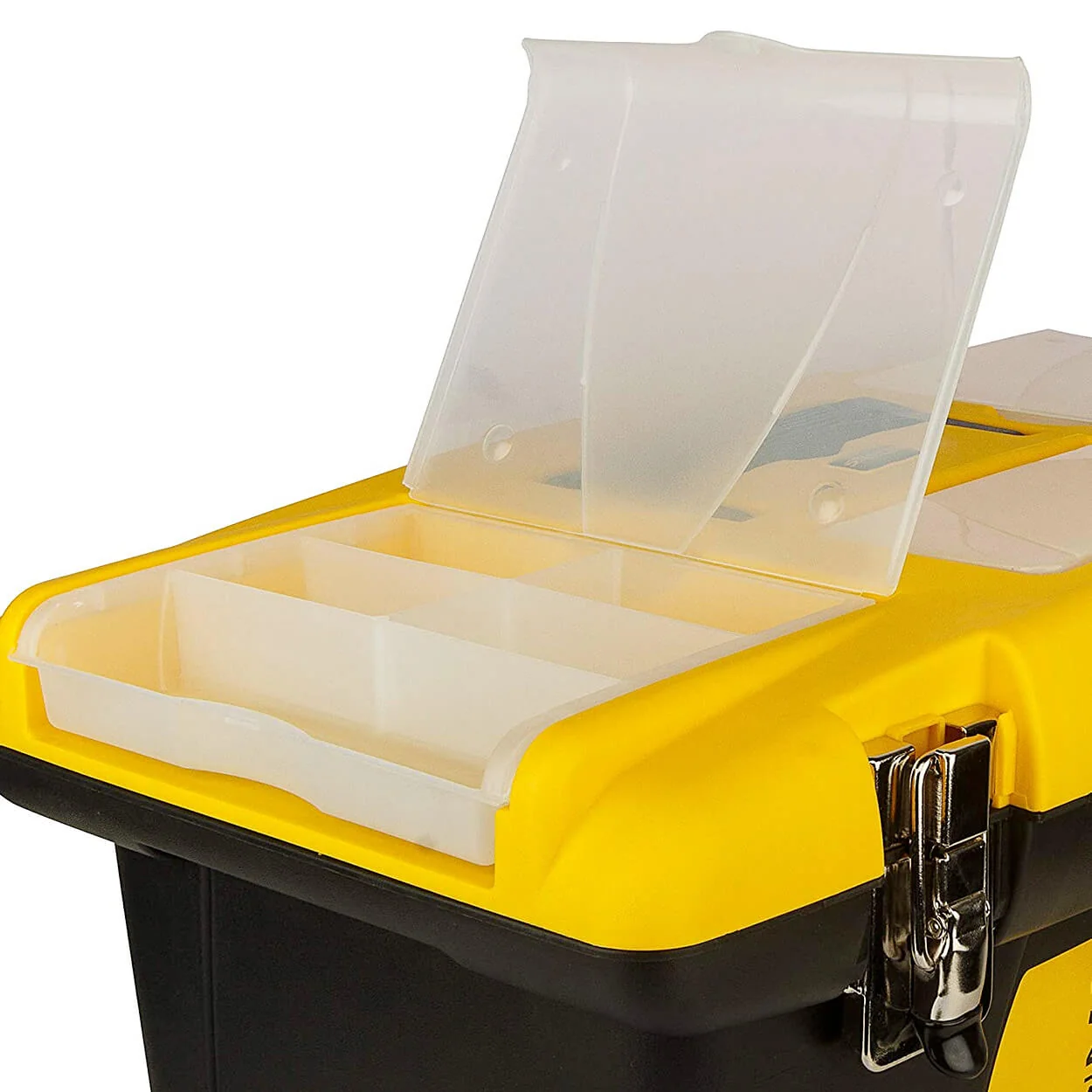 Stanley 19 Inch Heavy Duty Plastic Jumbo Tool Box, 1-92-906