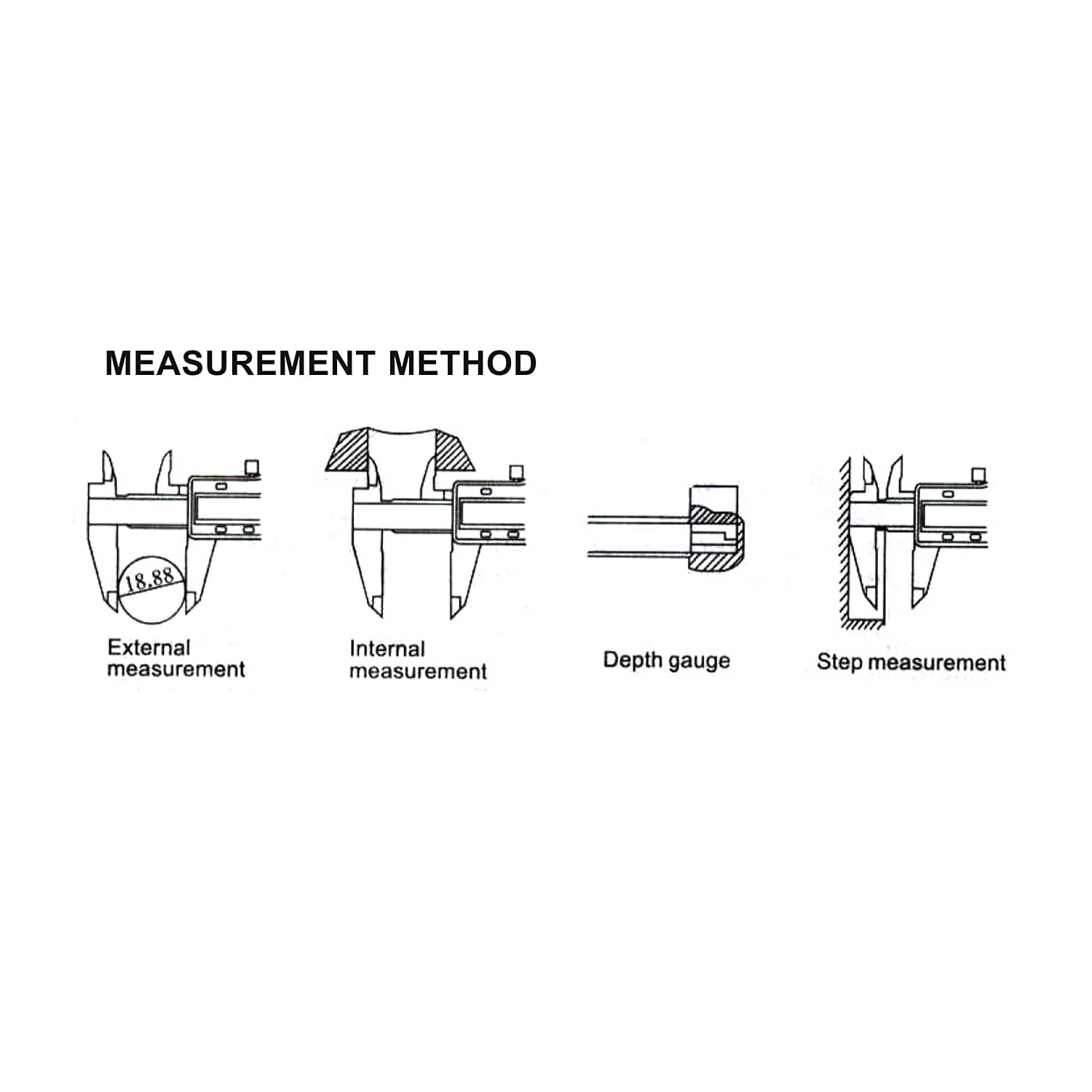 Kusum-Meco 200 mm / 8 inch Digital Vernier Caliper, KM-VC-5200