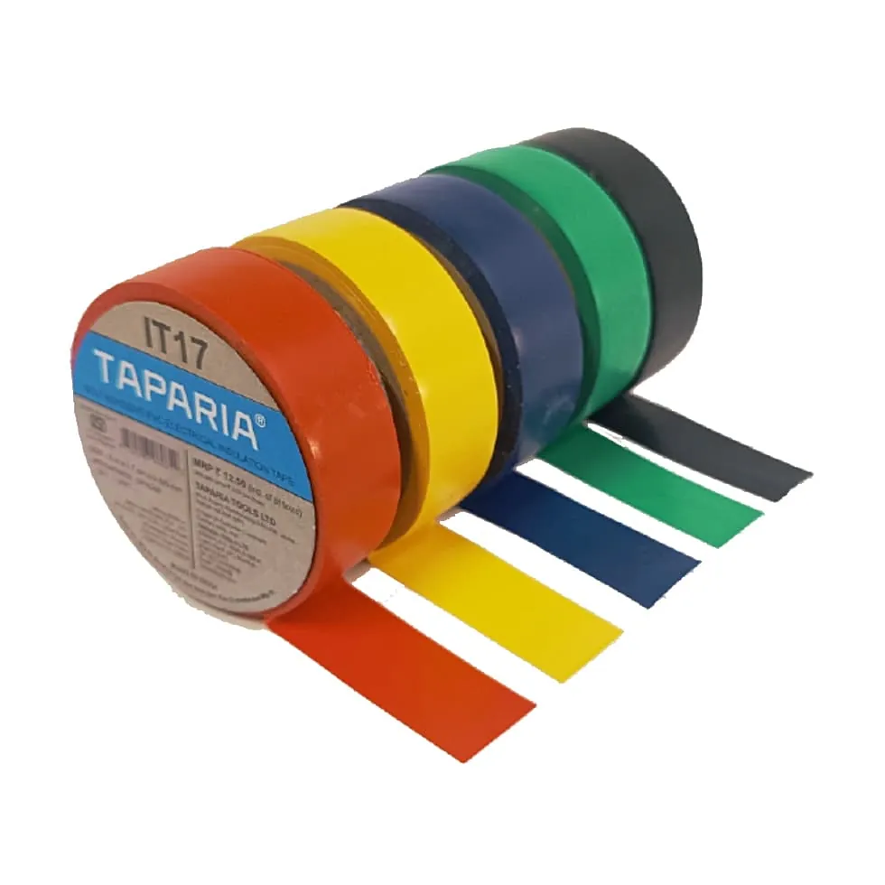 Taparia 6 Mtr Blue PVC Insulation Tapes (Pack of 30 Pcs), IT17BL