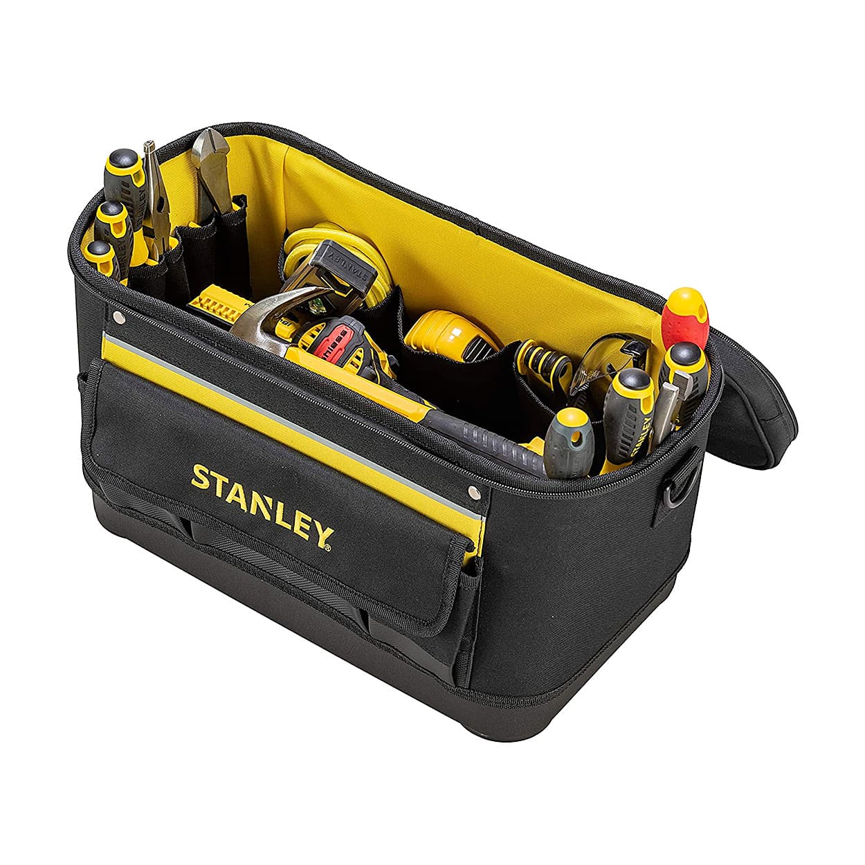 Stanley 447 mm / 16 inch Rigid Multipurpose Tool Bag With Sleeve, 1-96-193