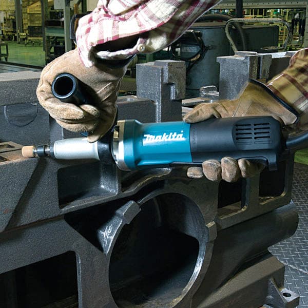Makita 8 mm (1/4") / 750 W SJS Variable Speed Die Grinder with Paddle Switch, GD0801C