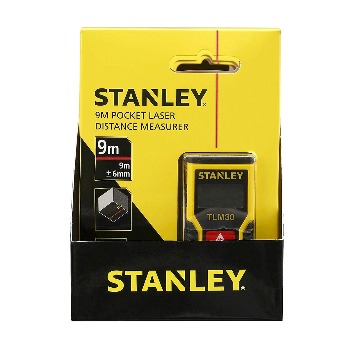 Stanley 9 Mtr Pocket Laser Distance Measurer (TLM30), STHT9-77425