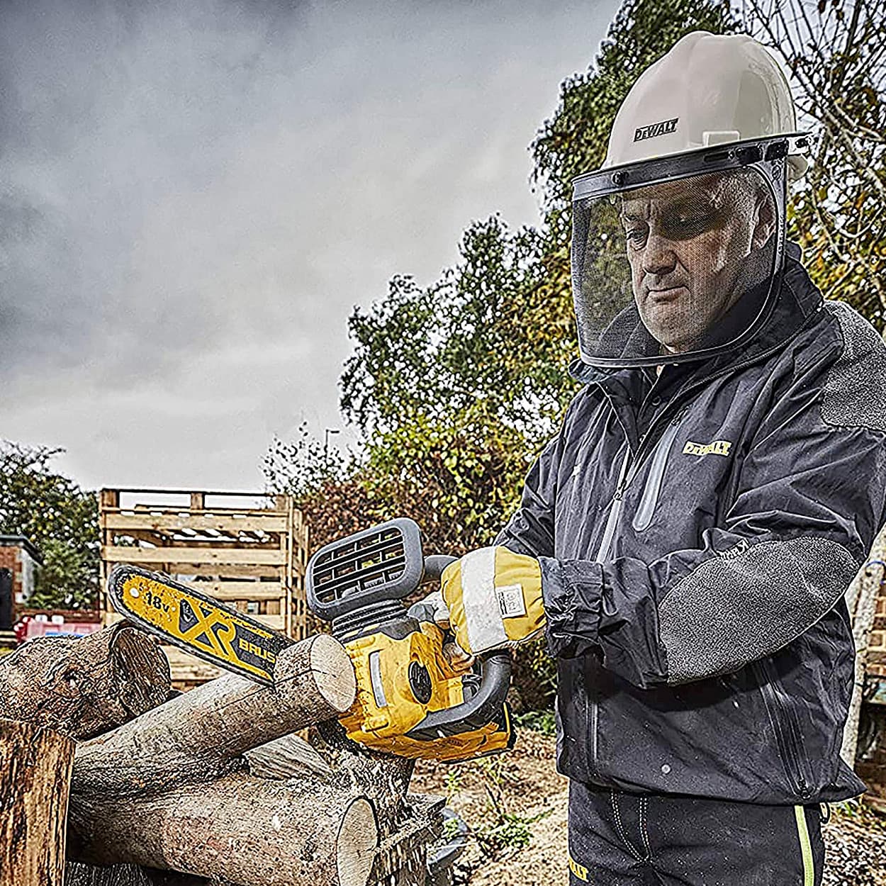 Dewalt 18V / 300mm XR Li-ion Brushless Motor Cordless Chain Saw (Bare), DCM565N-XJ