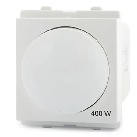 Schneider Electric Opale 2 Module 400 W Dimmer - White (Pack of 5 Pcs), X3004WH