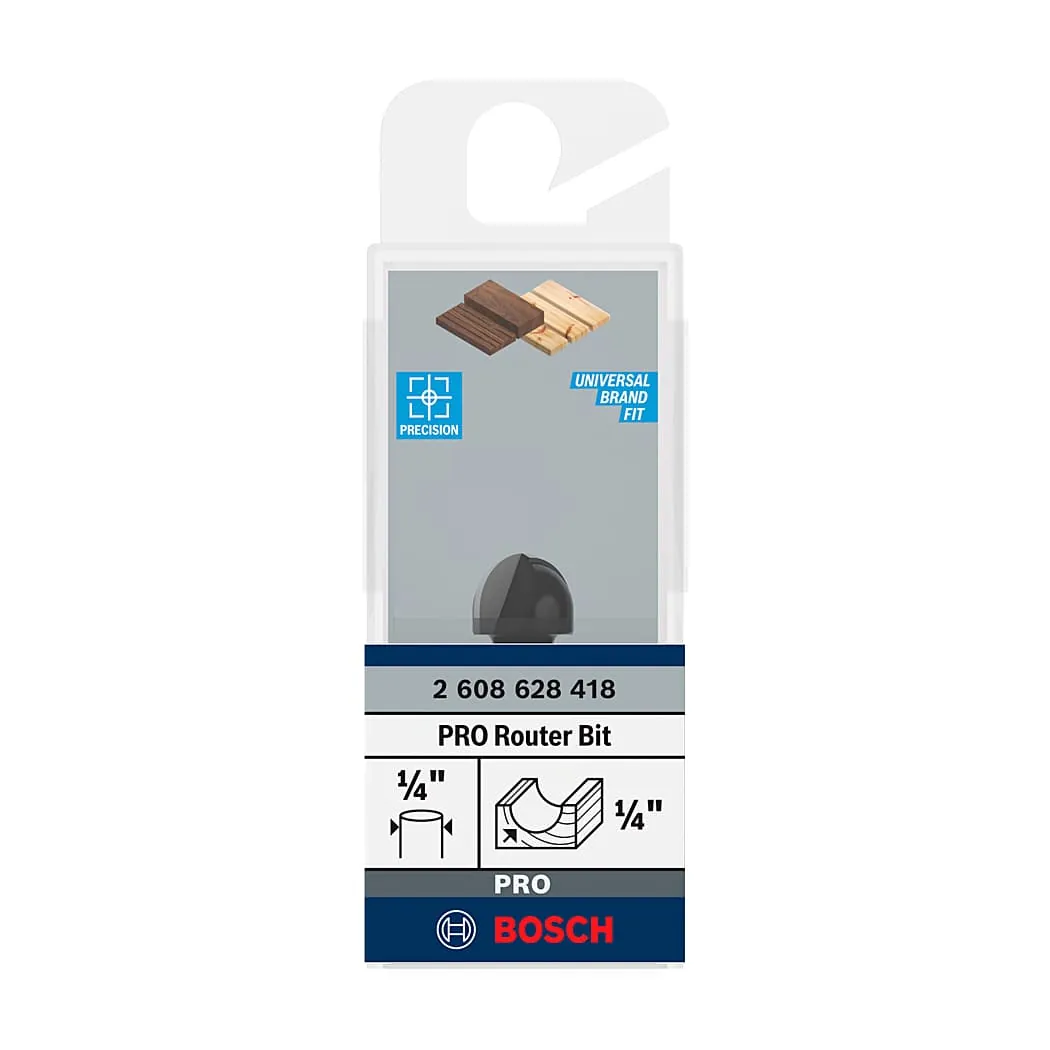 Bosch 1/2 inch Pro Router Bit (Core Box Bit), 2 608 628 418