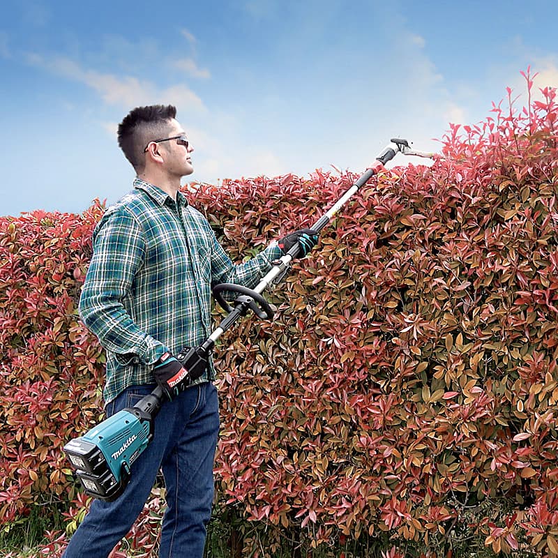 Makita 18V X 2 LXT BL Multi Function Power Head Brush Cutter with Grass Trimming Attachment (Bare Tool), DUX60ZM3