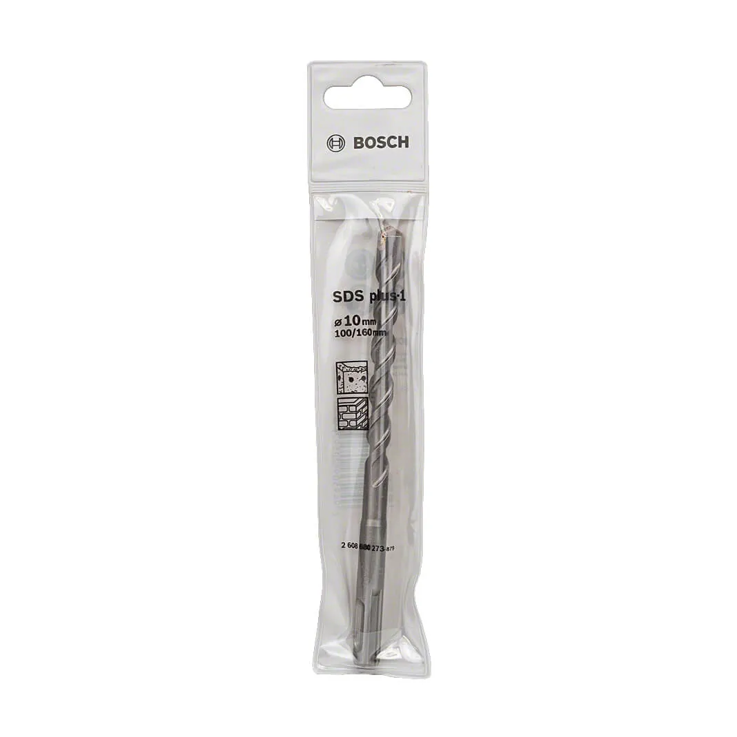Bosch 10 x 160 mm SDS plus-1 Drill Bits, 2 608 680 273