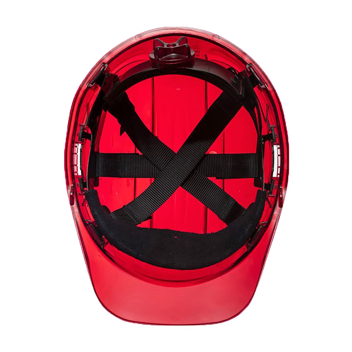 Portwest Peak View Ratchet Hard Hat Vented (Red), PV60