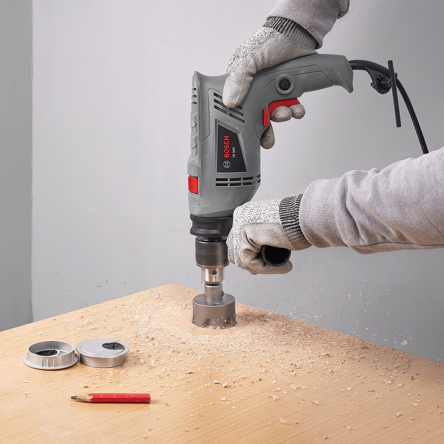 Bosch 10 mm 500W Standard Line Impact Drill, ID 500