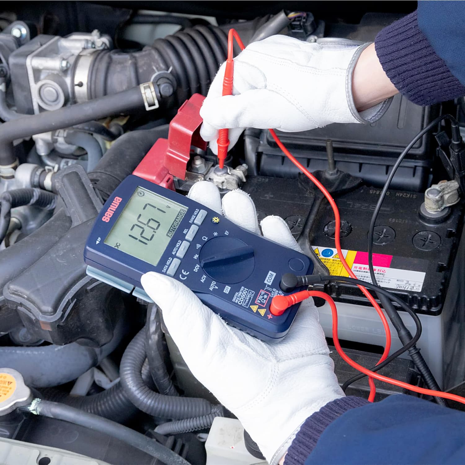 Sanwa 4 Digit / 9999 Count TRMS Digital Multimeter, CD5001