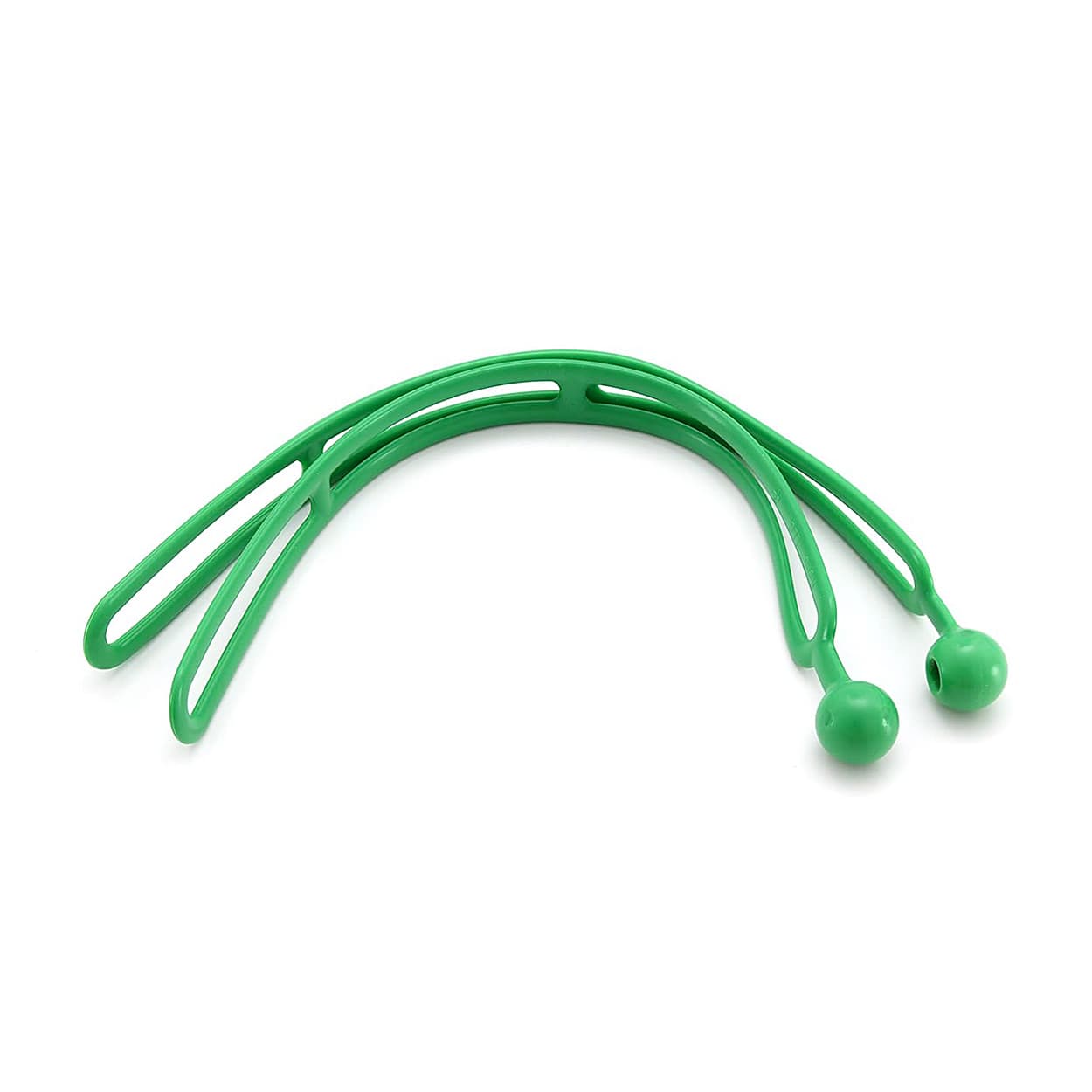 BluBird 16 inch Heavy Duty Expandable Rapid Tie Adjustable Strap / Indoor Outdoor Ball Ties Cord - Green (Pack of 2 Pcs), BBRT01-GN