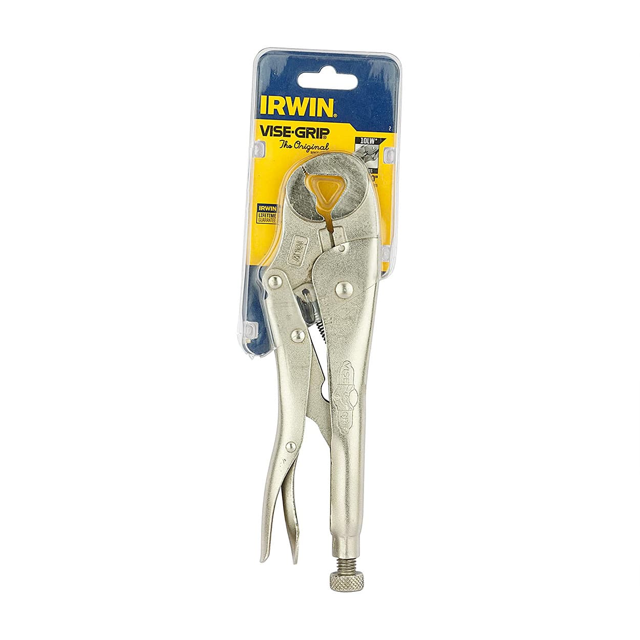 Irwin 10 inch / 250 mm Steel Locking Wrench With Wire Cutter, T10LW