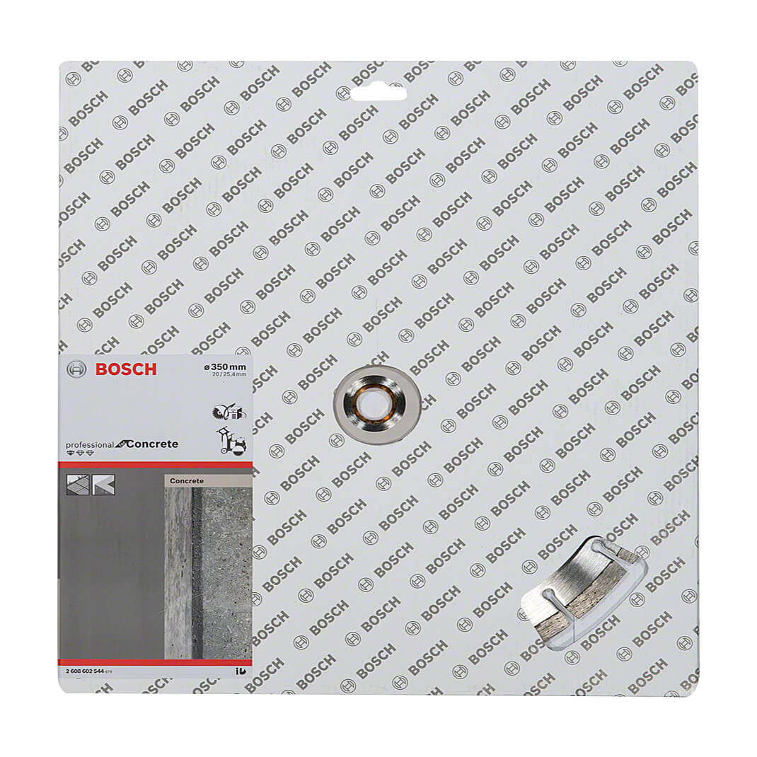 Bosch 350 mm Diamond Cutting Discs with 25 mm Bore, 2 608 602 544