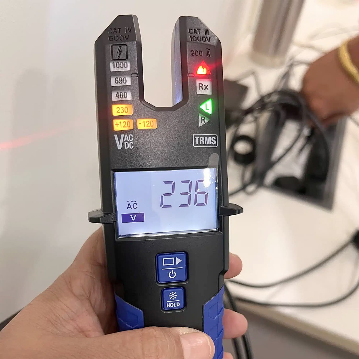 Metravi 0 - 1000V AC Voltage Smart Electrical Tester, PRO ETS