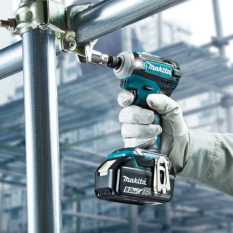 Makita 18V LXT BL 180 Nm Cordless Impact Driver with Wood, Bolt & T-Mode (Bare Tool), DTD171Z