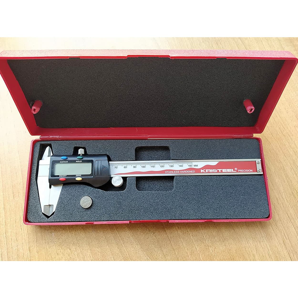 Kristeel 150 mm / 6 Inch Digital Vernier Caliper With Calibration Certificate, 2916