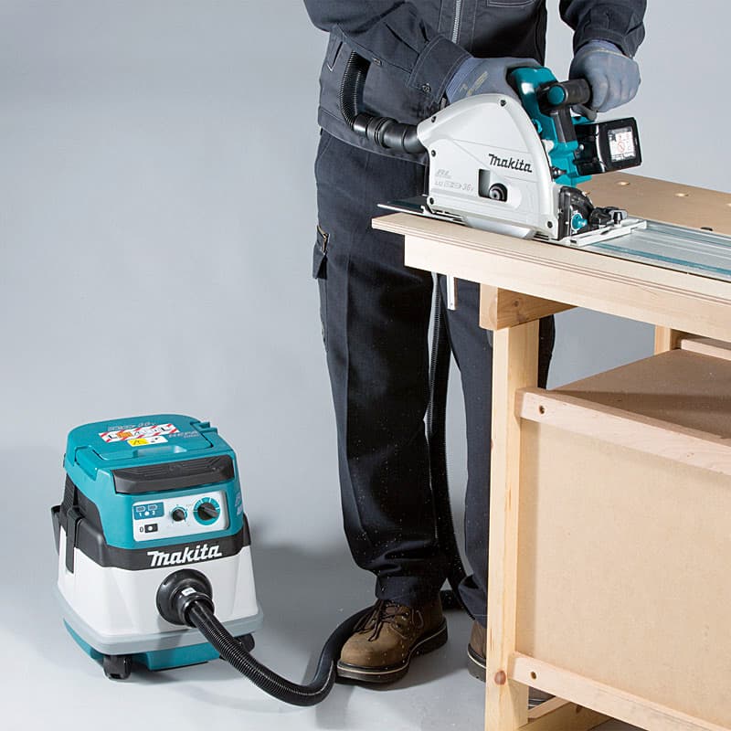 Makita 18V X 2 (36V) LXT Brushless 8 Ltr Dust Class L HEPA Dry Cordless Vacuum Cleaner (Bare Tool), DVC864LZX