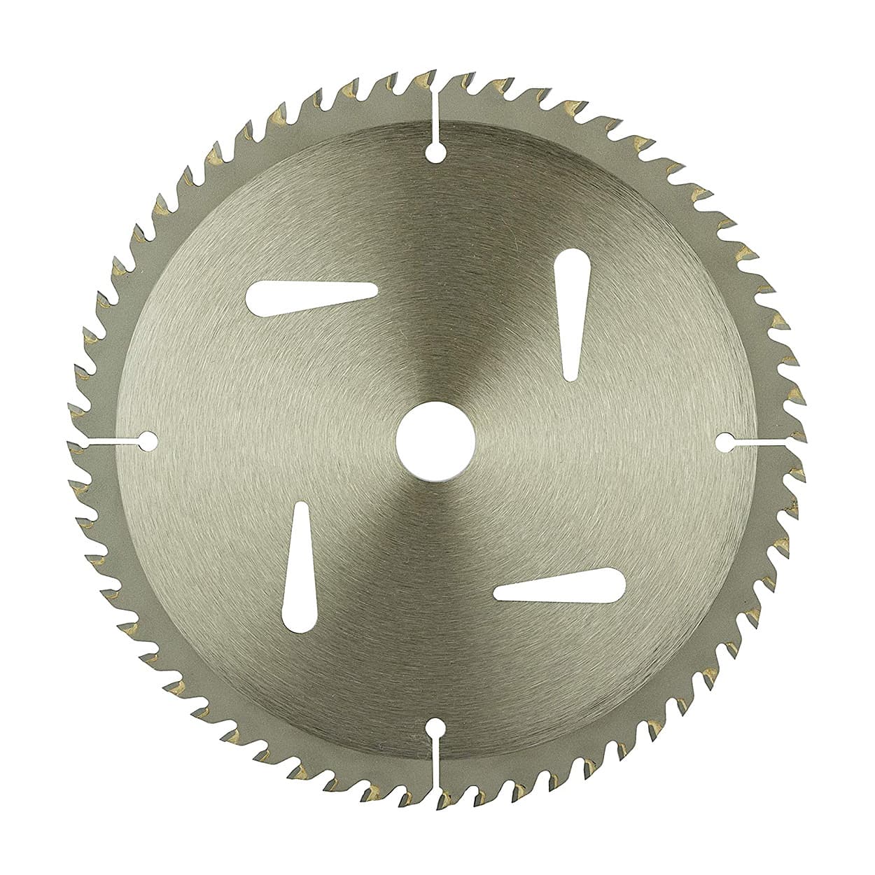 Dewalt 7-1/4 inch / 185 mm TCT Woodworking Cutting Blade For MDF Particle Boards Laminated Boards (60 Teeth), DW03760-IN