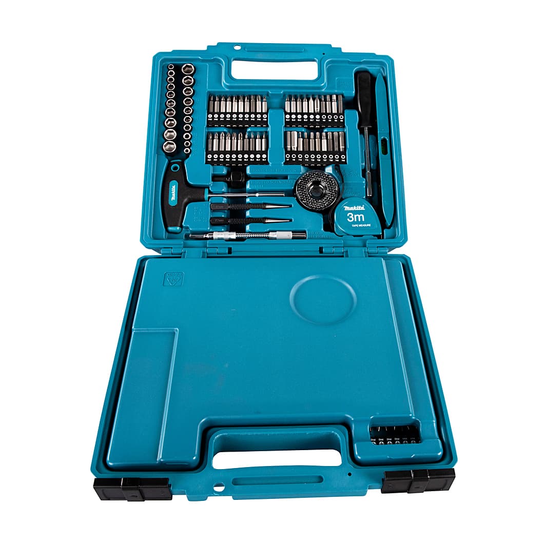Makita Drill & Screwdriver Bit Set (Pack of 212 Pcs), E-06270