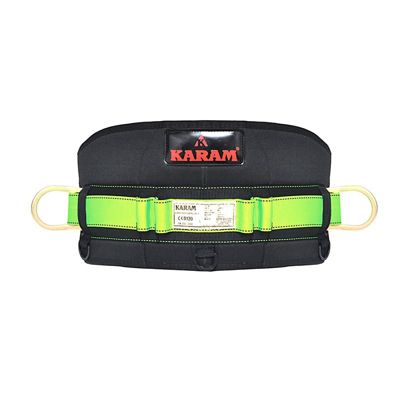 Karam Work Positioning Waist Belt With Broad Back Rest, PN 01