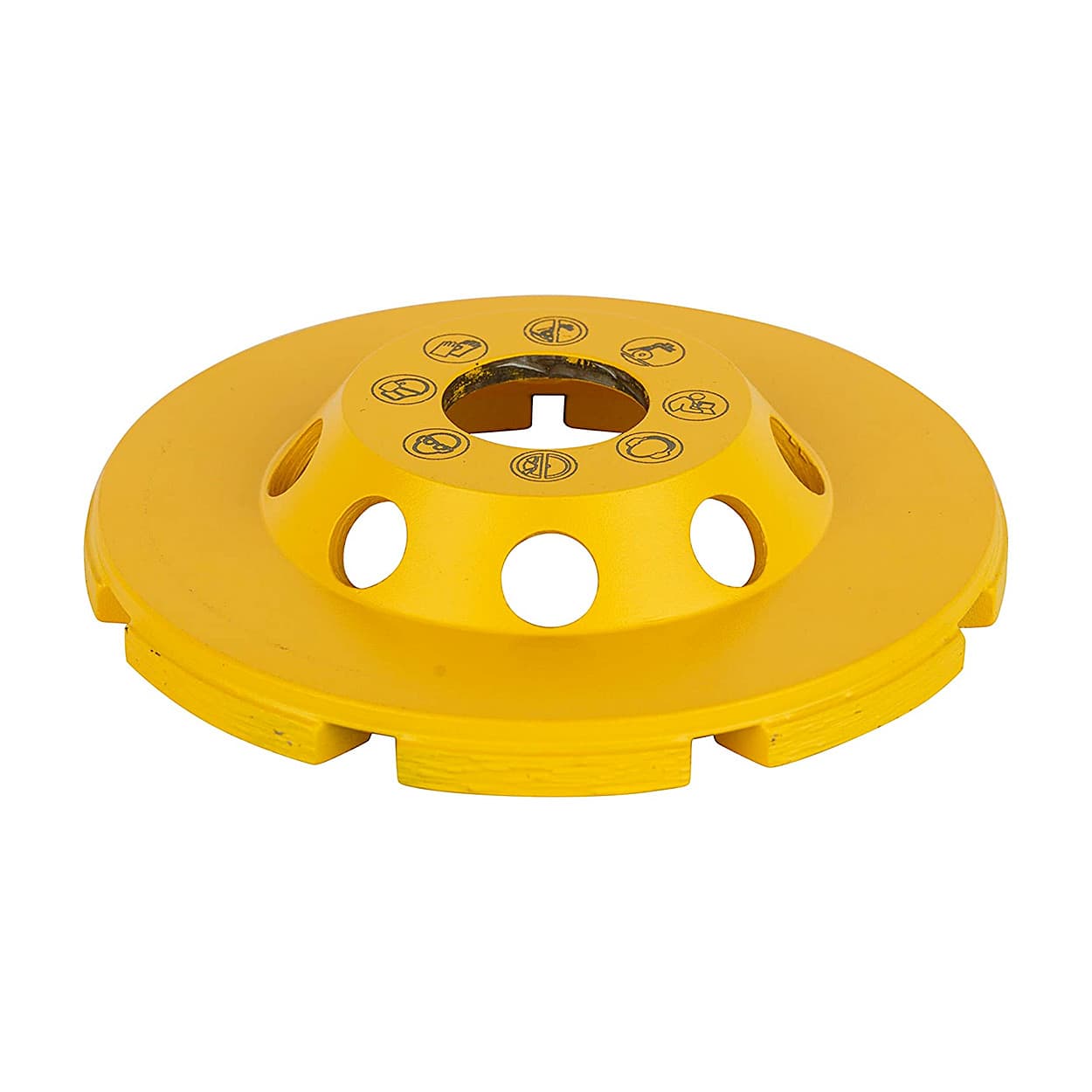 Dewalt 4 inch / 100 mm Double Row Diamond Cup Grinding Wheel For Angle Grinders, DW4772T-AE