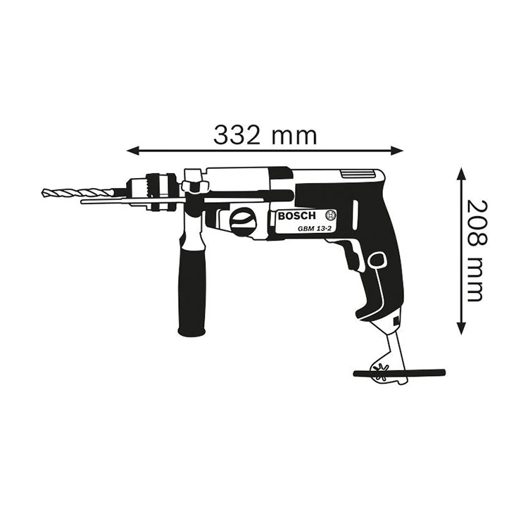 Bosch 13mm 550W Professional Rotary Drill, GBM 13-2