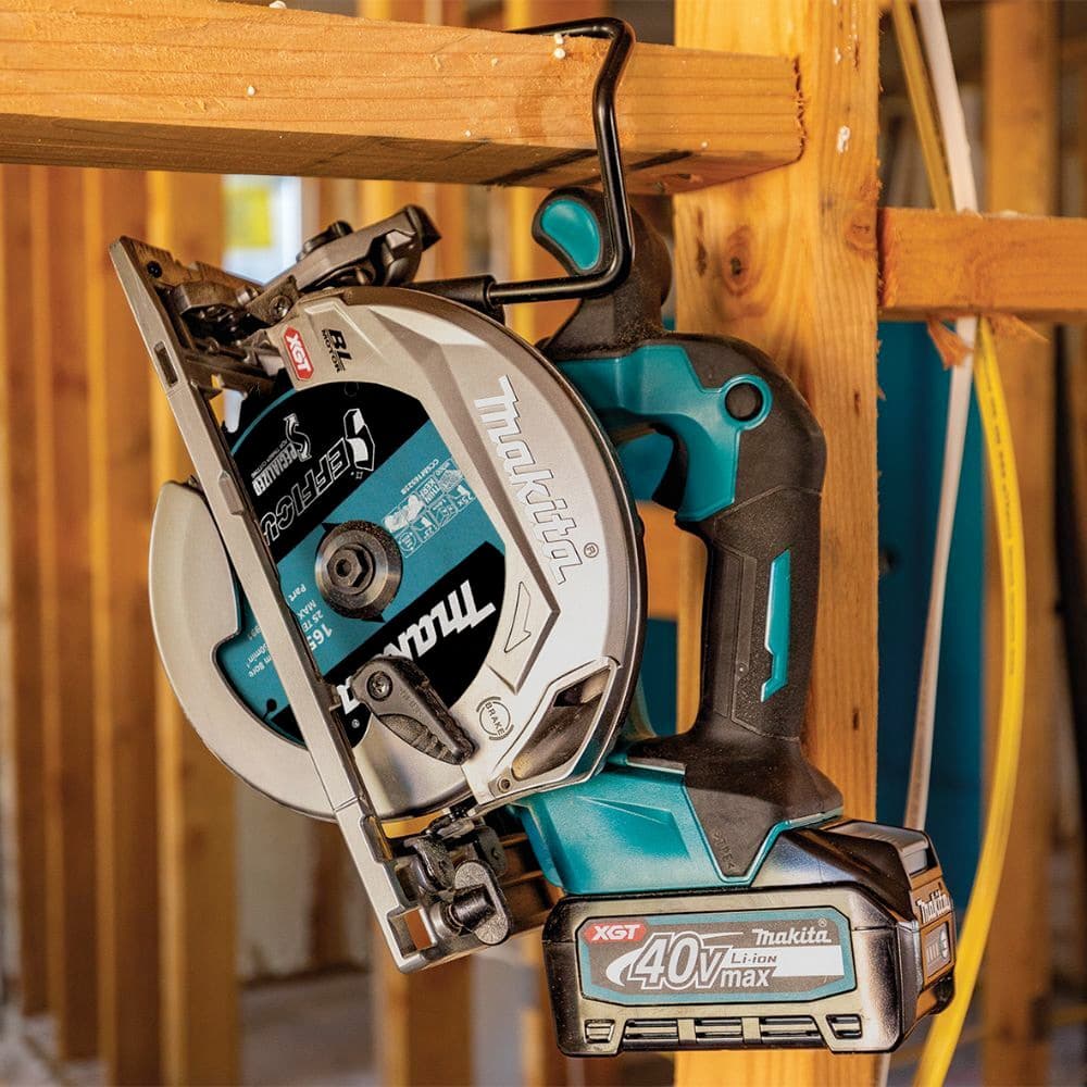 Makita 40Vmax XGT BL 165 mm (6-1/2") Cordless Magnesium Circular Saw With Electric Brake & Soft Start (Bare Tool), HS012GZ