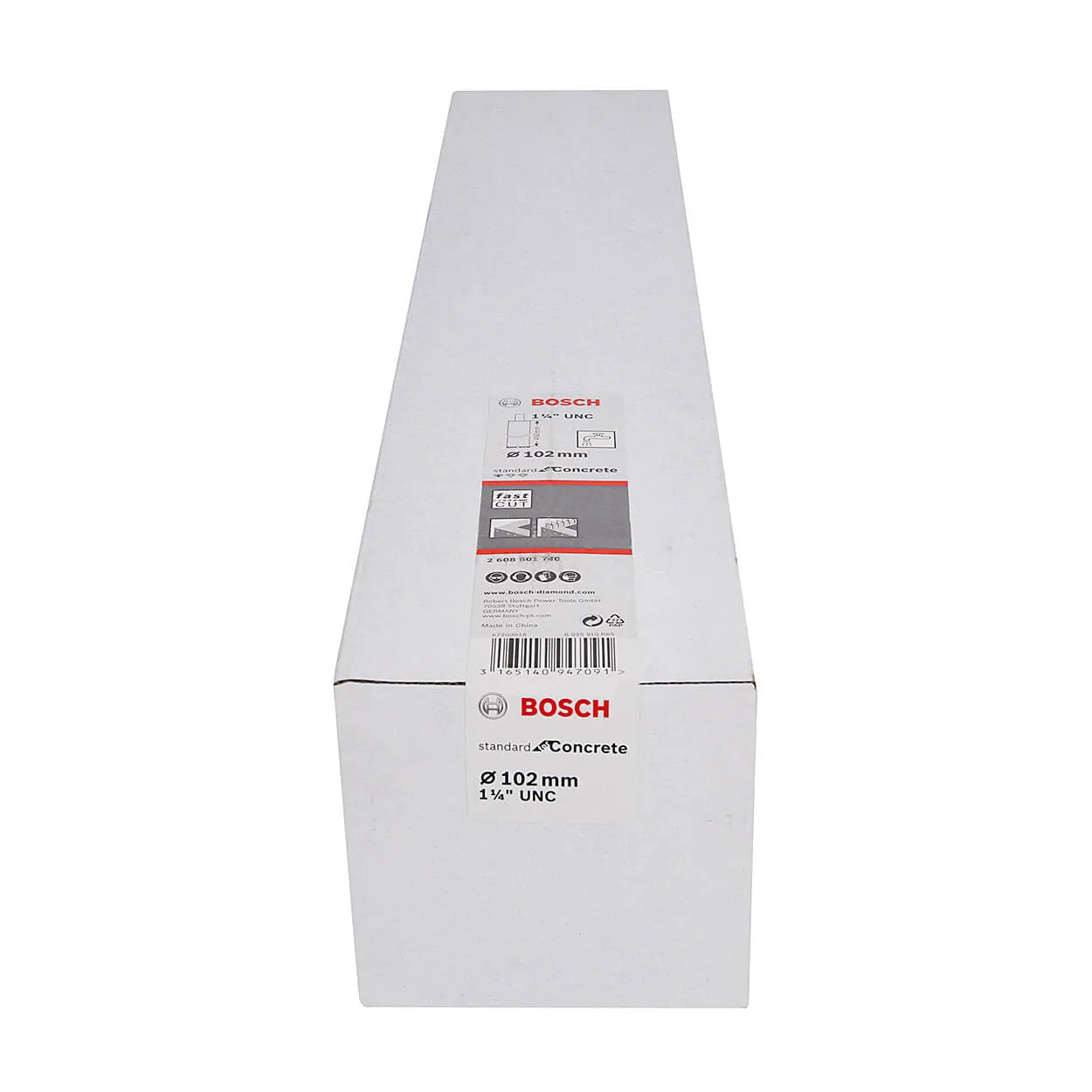 Bosch 102 mm / 1-1/4 Inch UNC Diamond Core Cutting Bits , 2 608 601 740