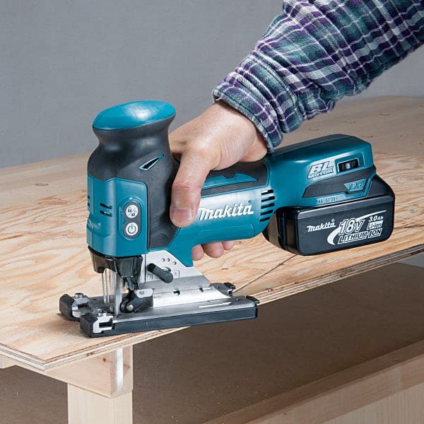 Makita 18V LXT BL 26 mm Cordless Barrel Handle Jig Saw (Bare Tool), DJV181Z