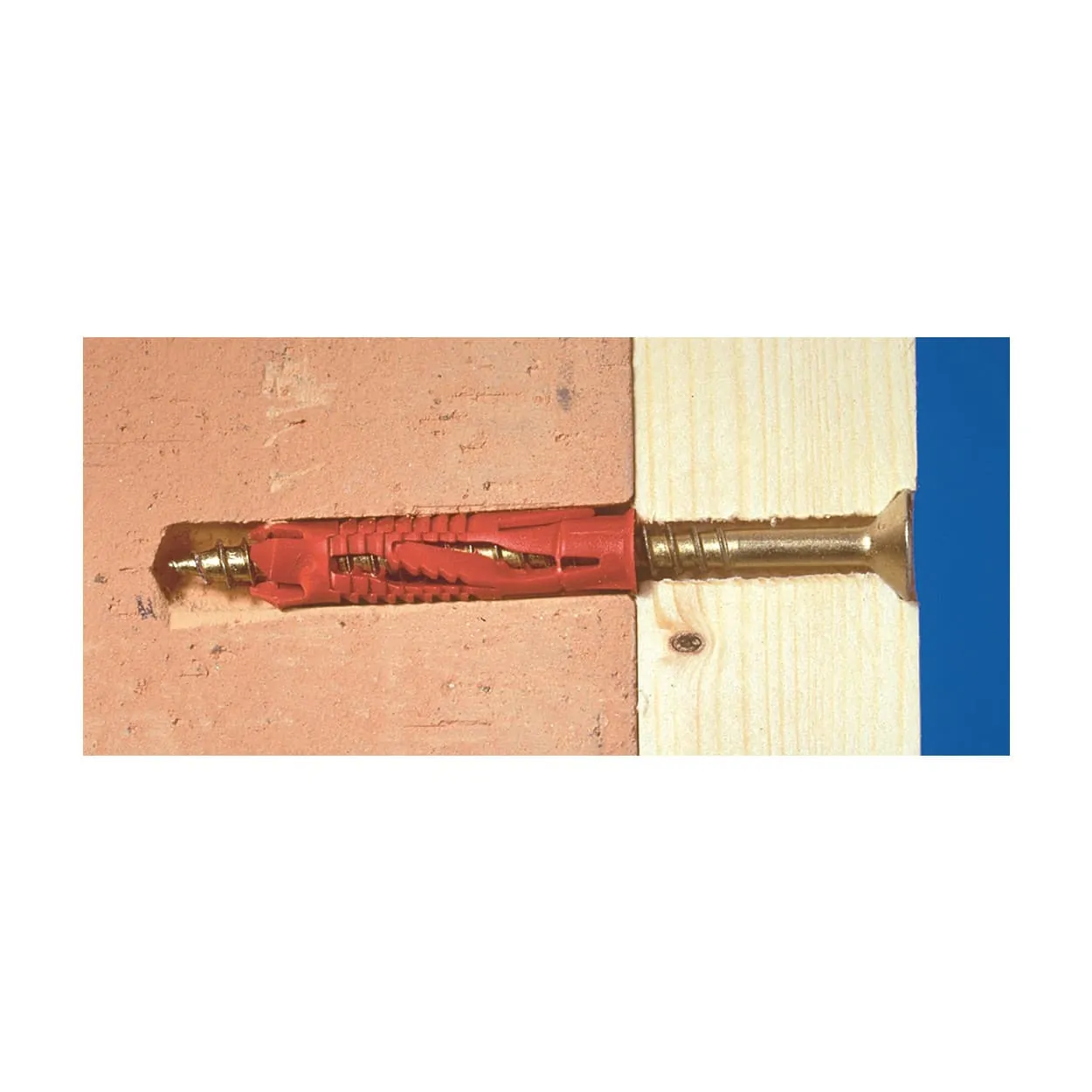 Hilti 5 x 25 mm HUD-1 Plastic Wall Plug / Universal Anchor (Pack Of 500 Pcs), 331615