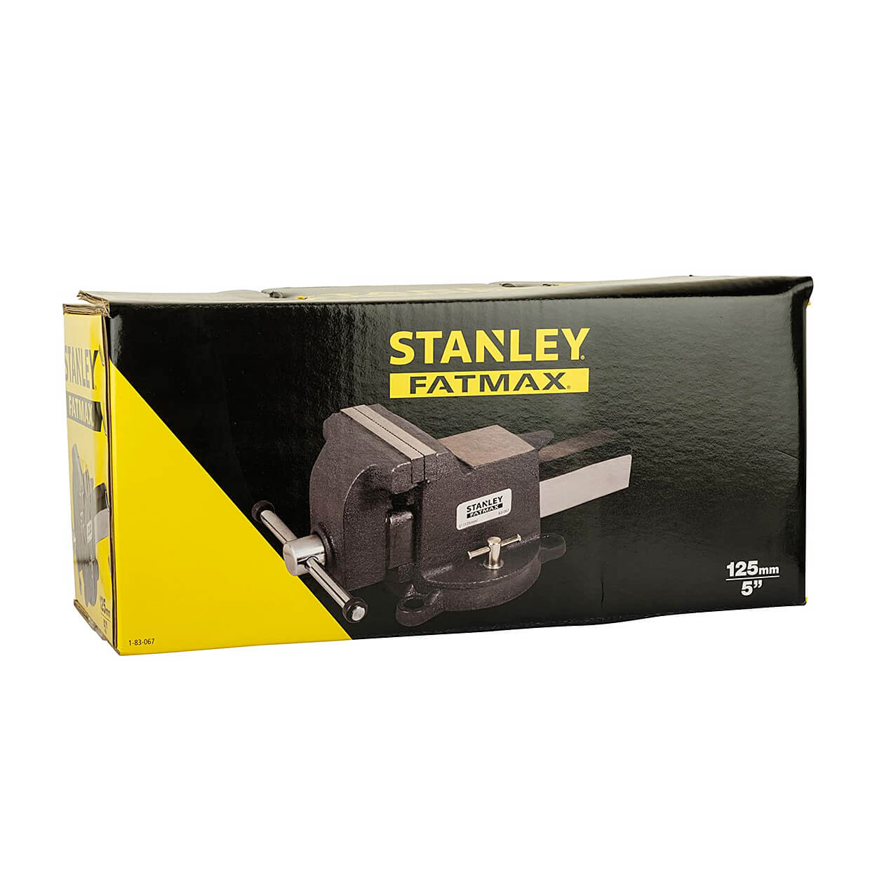 Stanley 125 mm / 5 Inch Heavy Duty Bench Vice, 1-83-067