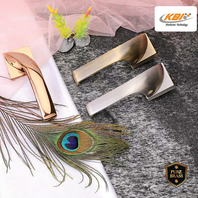 KBI Koima Rose Gold PVD Mortise Handle