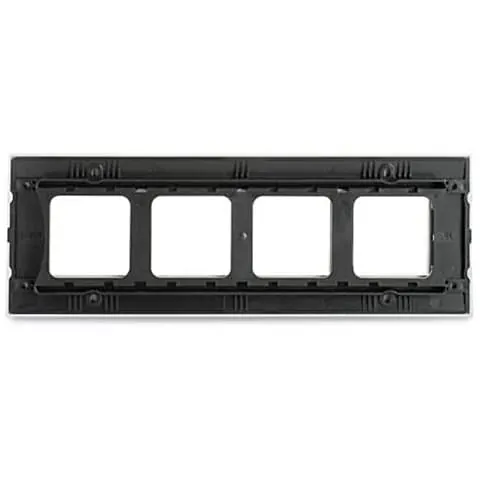 Schneider Electric Opale 8 M Grid & 8 Module Cover Frame Horizontal - White (Pack of 5 Pcs), X0708