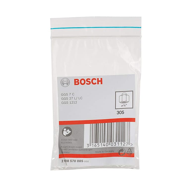 Bosch 1/4 Inches Collet With Locking Nut, 2 608 570 085
