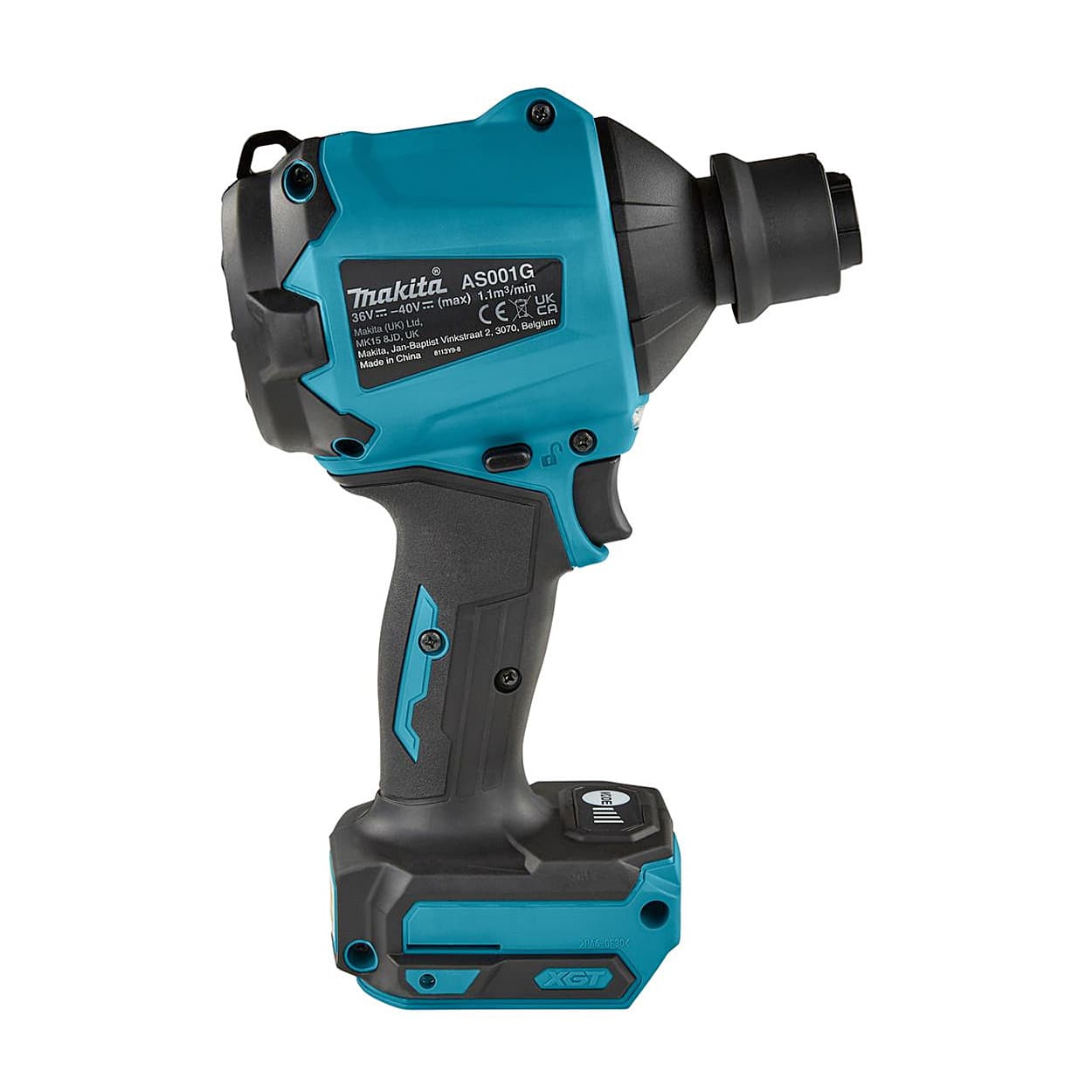 Makita 40Vmax XGT BL Cordless Dust Blower (Bare Tool), AS001GZ