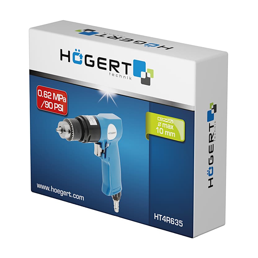 Hogert 10 mm Reversible Air Drill, HT4R635