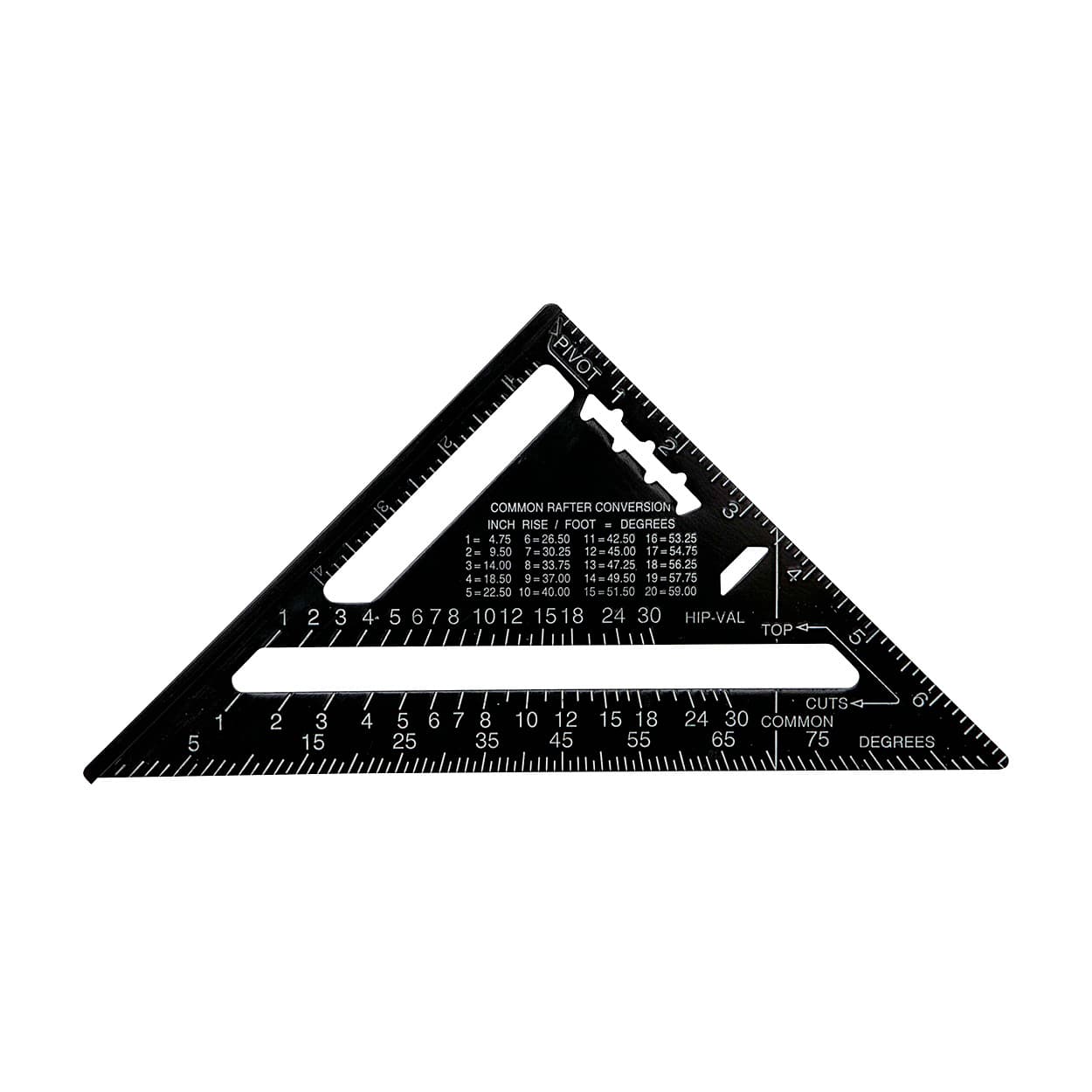 Dewalt 7 Inch / 177 mm Premium Rafter Square, DWHT46031-0
