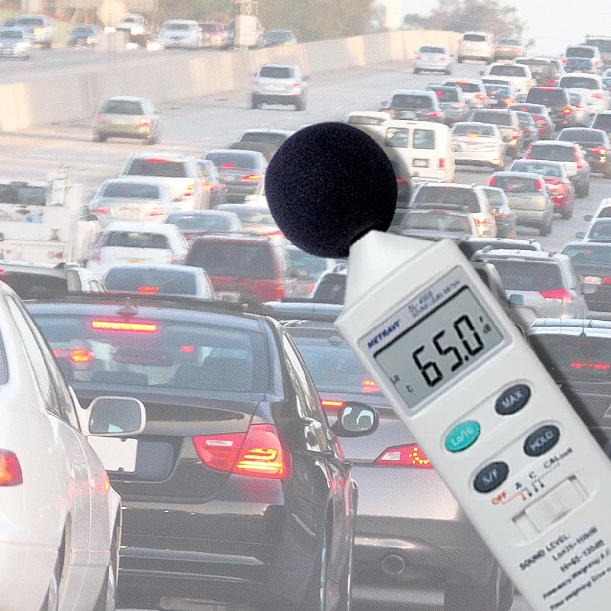 Metravi 3-1/2 Digits Digital Sound Level Meter, SL-4005