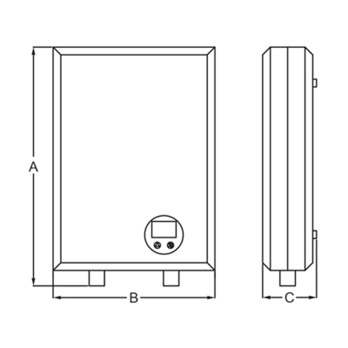 Venus Quik 18 kW Tankless Instant Water Heater, Q183