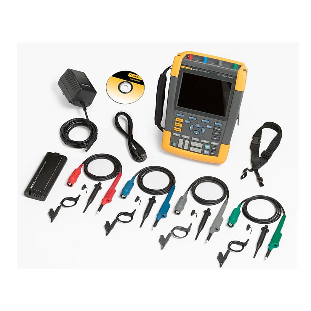 Fluke 190-204 UNIS 200MHz / 2.5 GS/s ScopeMeter Test Tool