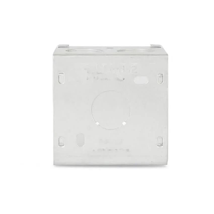 Schneider Electric 1 & 2 Modules 0.8 mm Thickness Metal Box, ME0102