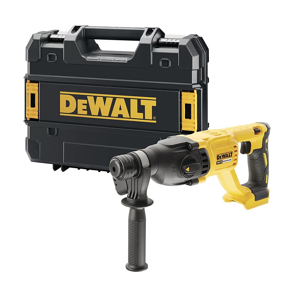 Dewalt 18V Li-ion 26mm SDS-Plus 3-Mode Cordless Hammer with Brushless Motor (Bare), DCH133NT-XJ