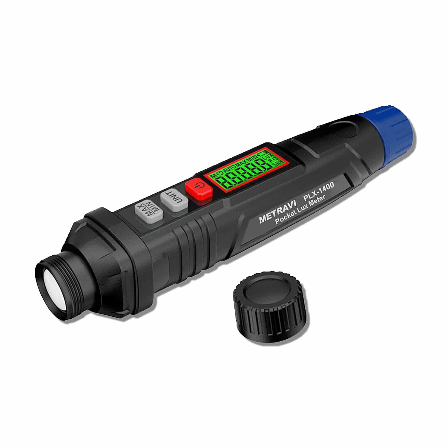 Metravi 0 - 10000 FC Digital Pocket Lux Meter, PLX-1400