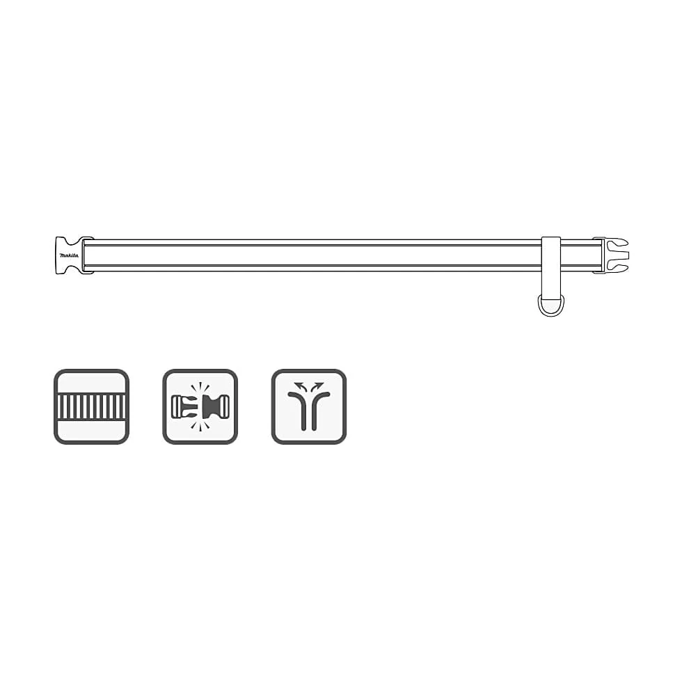 Makita 1550 mm Length Quick Release Belt & Belt Loop Holder, E-05337